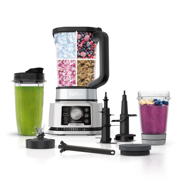 Ninja Foodi Power Pitcher System - Smoothie Bowl Maker + 4-in-1 and Personal Blender