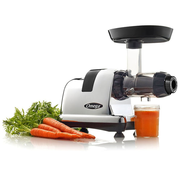 Omega J8006HDC Juicer in Chrome